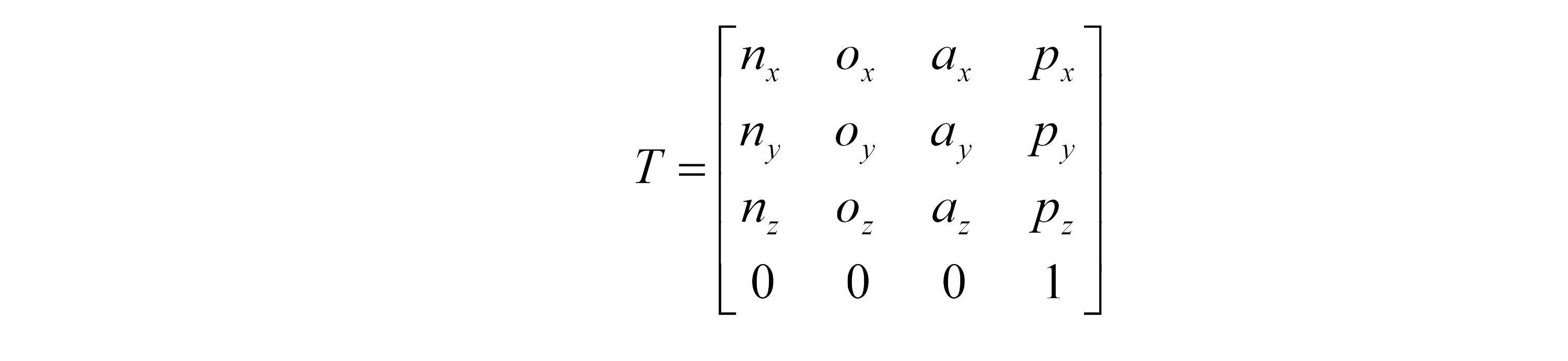 Homogeneous Transformation